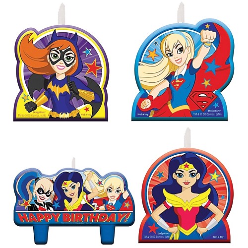 Featured Image for DC Superhero Girls Candle Set – Pack of 4