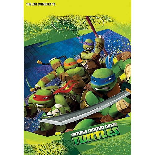 Featured Image for Ninja Turtles Loot Bags – Pack of 8