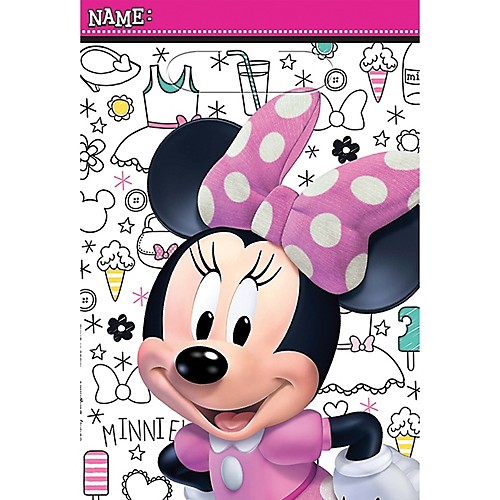 Featured Image for Minnie Helpers Folded Loot Bags – Pack of 8