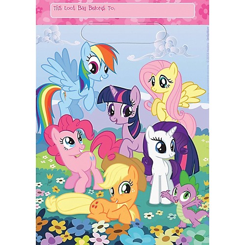 Featured Image for My Little Pony Folded Loot Bags – Pack of 8
