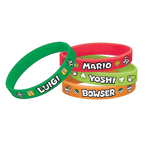 Featured Image for Super Mario Bracelet – Pack of 4