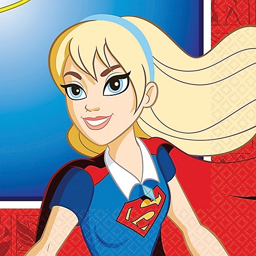 Featured Image for 5″ DC Superhero Girls Bev Napkins – Pack of 16