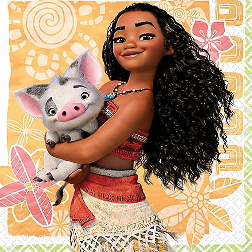 Featured Image for 5″ Moana Bev Napkins – Pack of 16