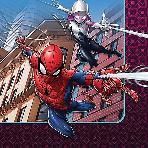 Featured Image for 5″ Spider-Man Bev Napkins – Pack of 16