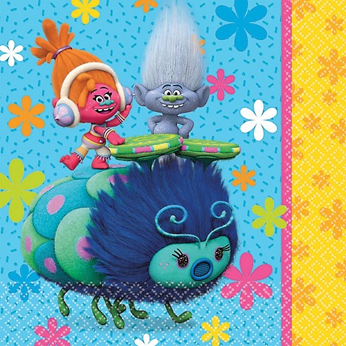 Featured Image for 6.5″ Trolls Lunch Napkins – Pack of 16