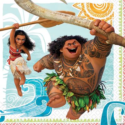 Featured Image for 6.5″ Moana Lunch Napkins – Pack of 16