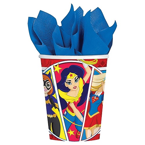 Featured Image for 9oz DC Superhero Girls Cups – Pack of 8