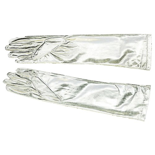 Featured Image for Metallic Elbow-Length Gloves