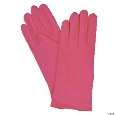 Featured Image for Hot Pink Nylon Gloves with Snap