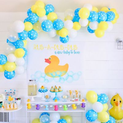 Baby shower decorations for a boy