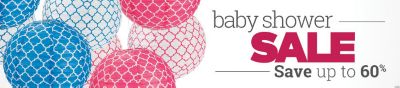 Baby Shower Sale - Save up to 60%