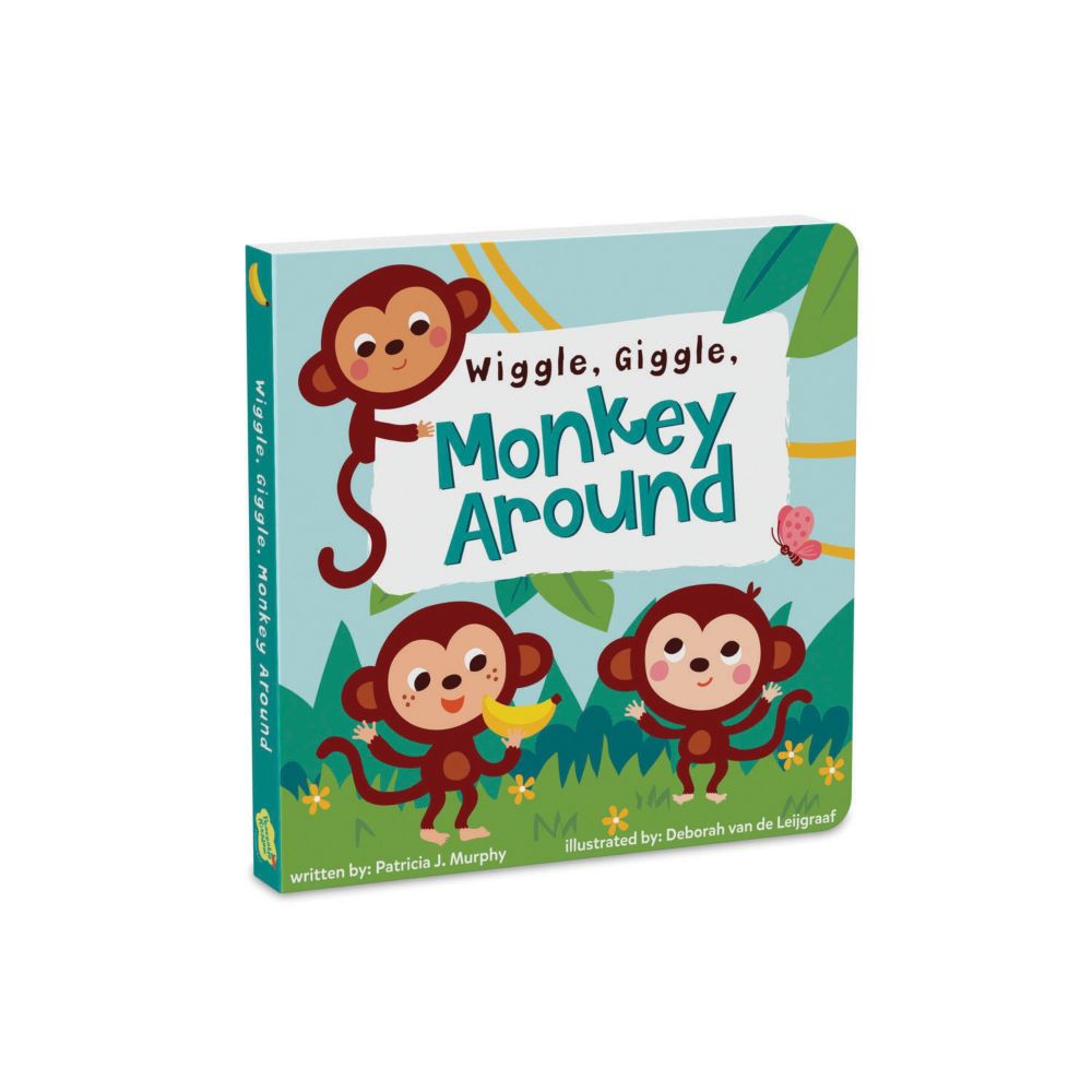 Wiggle, Giggle, Monkey Around! Board Book From MindWare