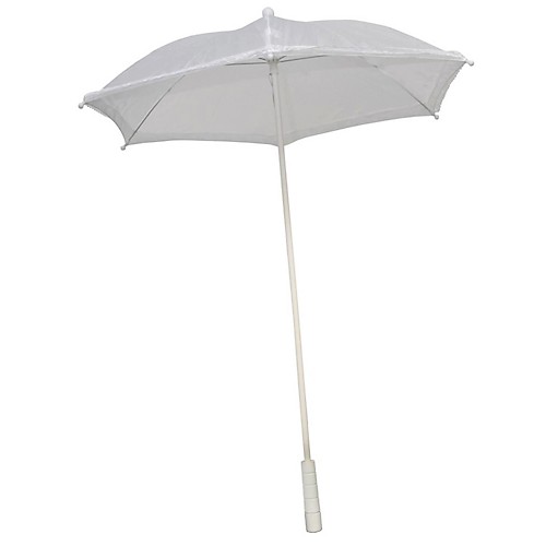 Featured Image for 25-Inch Nylon Parasol with Ruffle