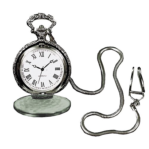 Featured Image for Silver Pocket Watch with Chain