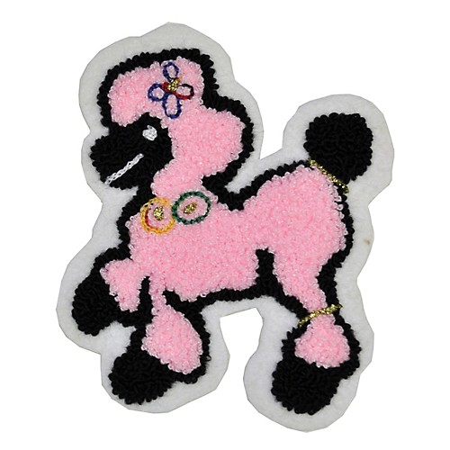 Featured Image for 4″ Chenille Poodle Patch