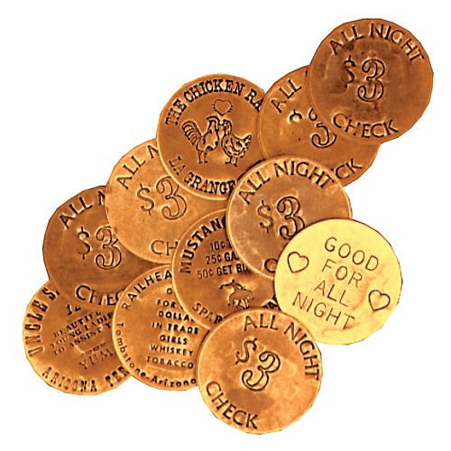 Featured Image for Bawdy House Tokens Bag of 6