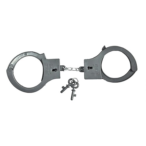 Featured Image for Silver Plastic Handcuffs