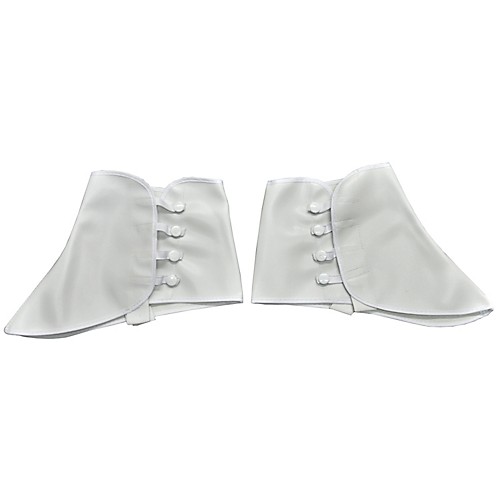 Featured Image for Adult 5″ White Vinyl Spats