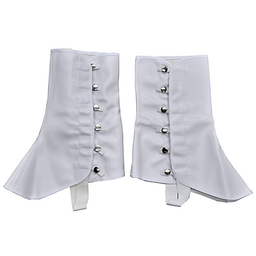 Featured Image for Adult 9″ White Vinyl Spats