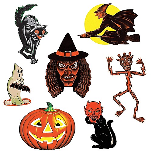 Featured Image for Vintage Halloween Cutouts