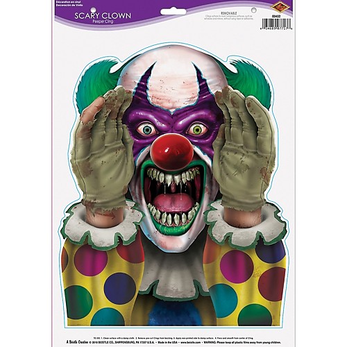 Featured Image for Scary Clown Peeper Clings