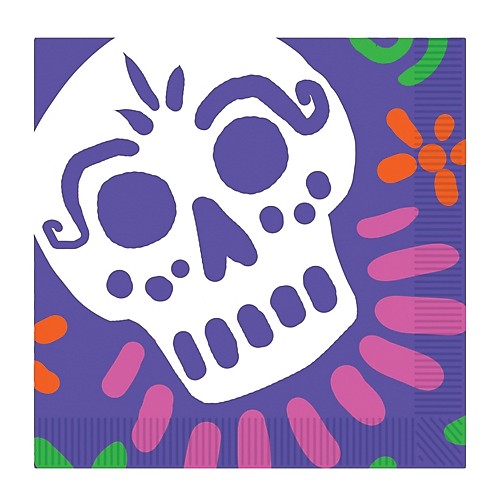 Featured Image for Day of the Dead Luncheon Napkins