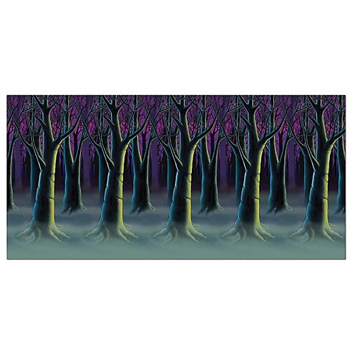 Featured Image for Spooky Forest Trees Backdrop