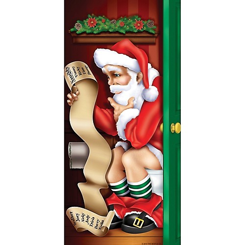 Featured Image for Santa Restroom Door Cover