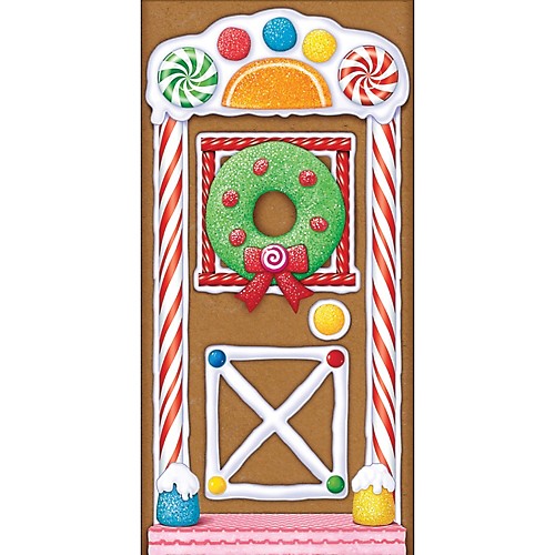Featured Image for Gingerbread House Door Cover