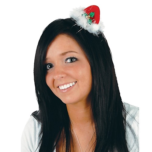 Featured Image for Santa Hat Hair Clip