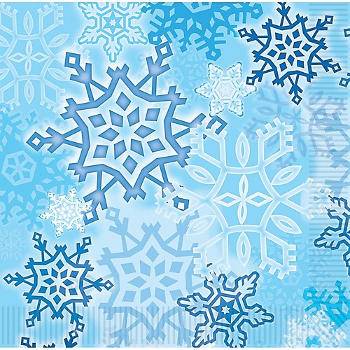 Featured Image for Snowflake Luncheon Napkins