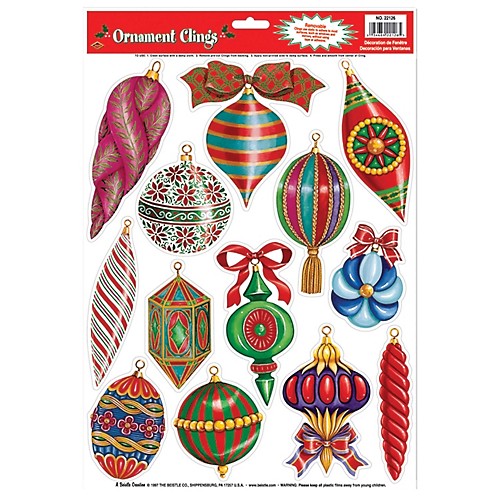 Featured Image for Christmas Ornament Clings