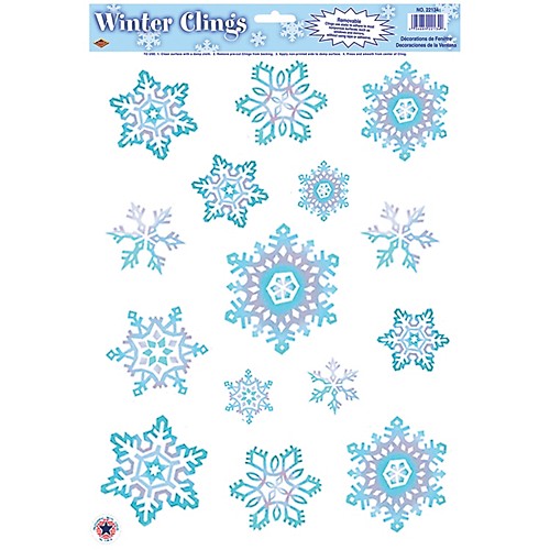 Featured Image for Crystal Snowflake Clings