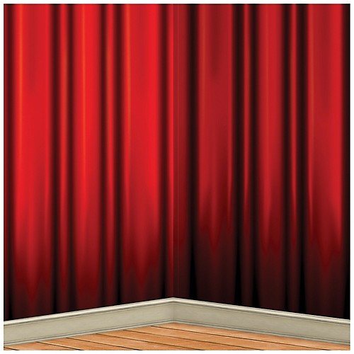 Featured Image for Red Curtain Backdrop 4′ X 30′