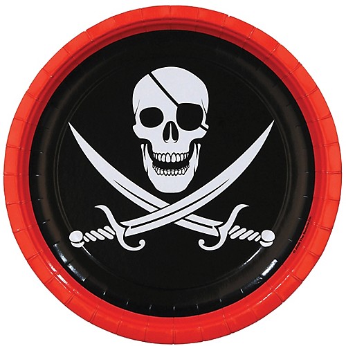 Featured Image for 9″ Pirate Plates – Pack of 8