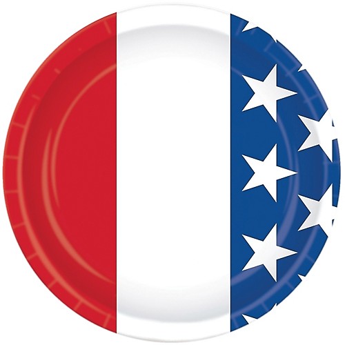 Featured Image for 7″ Patriotic Plates 8ct
