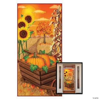 Featured Image for Fall Door Cover 30″ X 5′