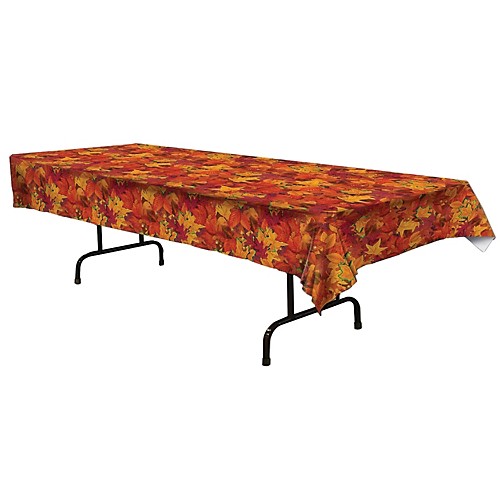 Featured Image for 54″ x 108″ Fall Leaf Table Cover