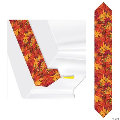 Featured Image for Printed Fall Leaf Table Runner