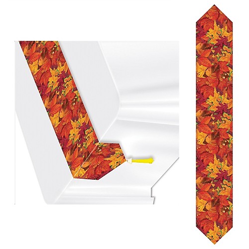 Featured Image for Printed Fall Leaf Table Runner