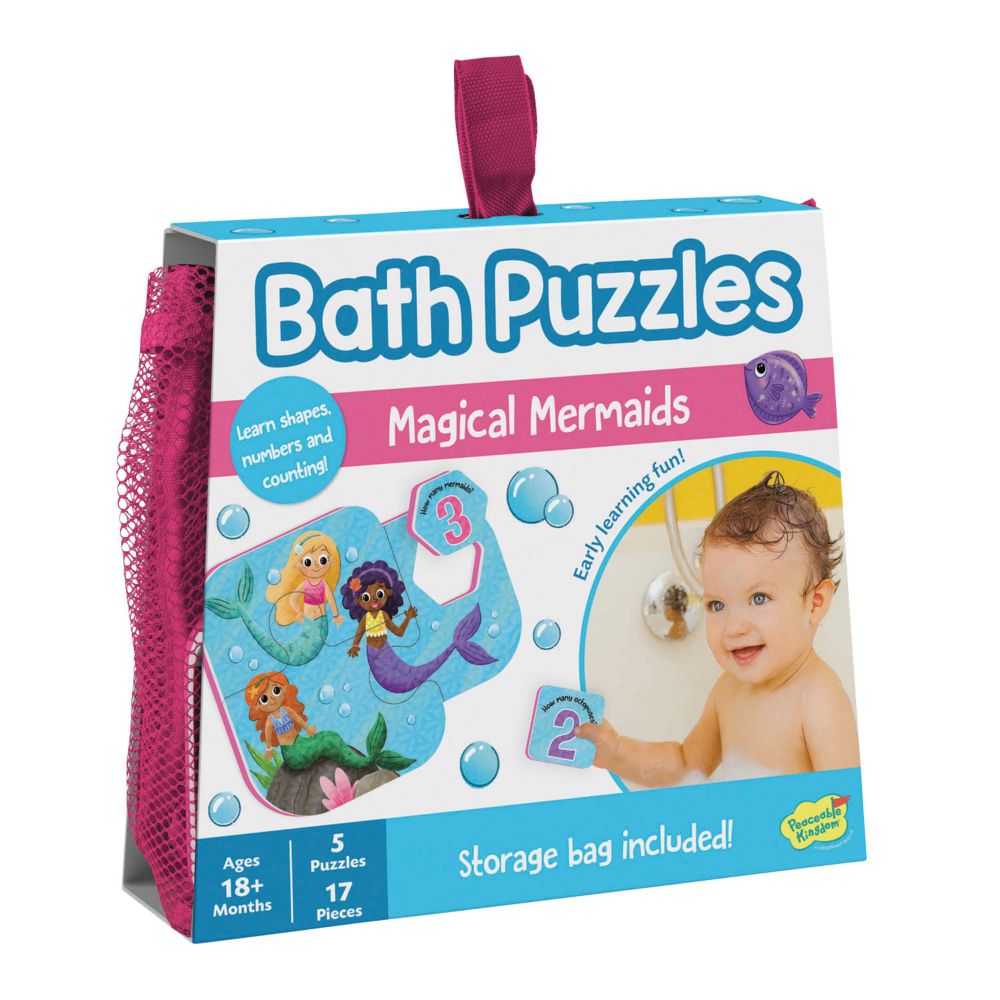 Magical Mermaids Bath Puzzles From MindWare