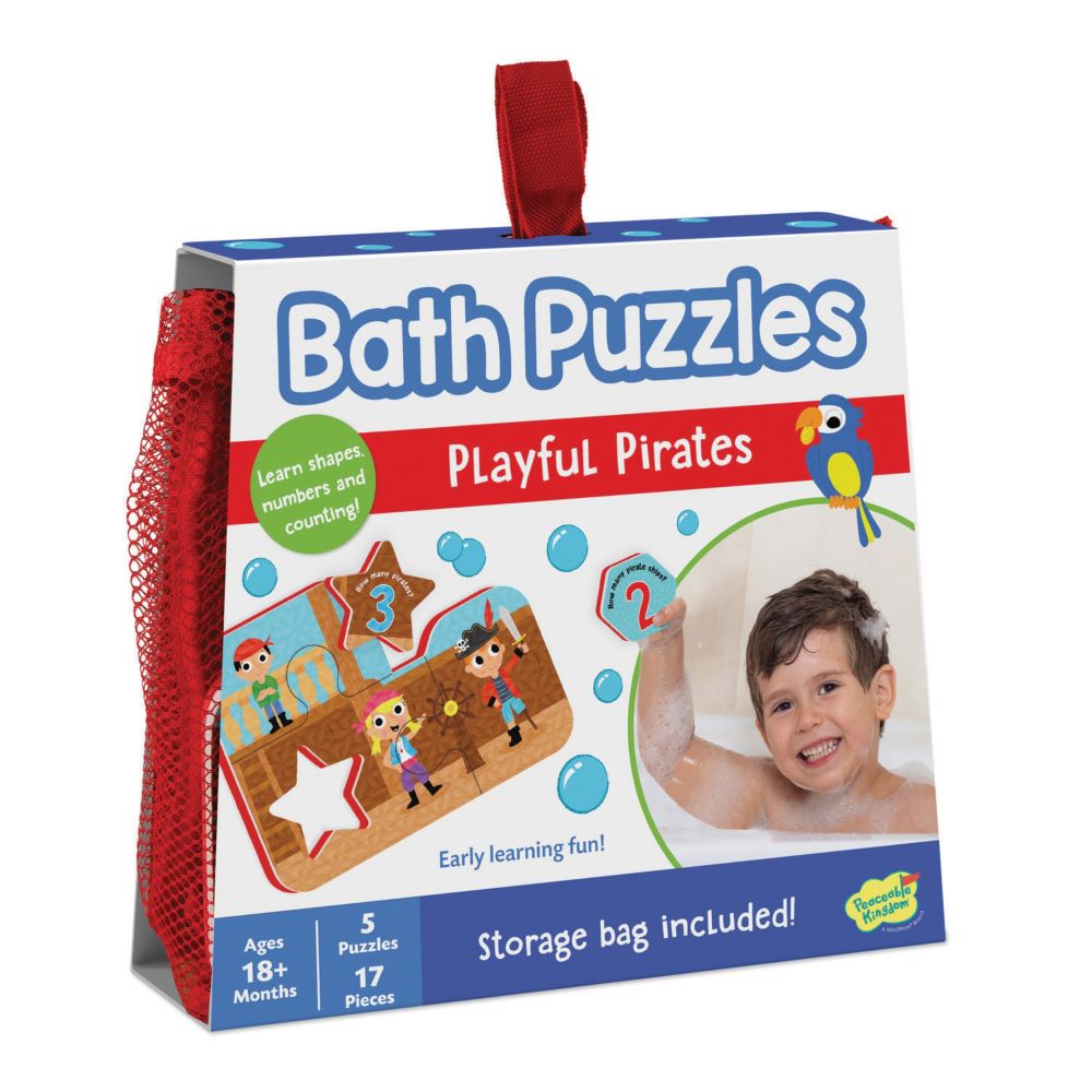 Playful Pirates Bath Puzzles From MindWare