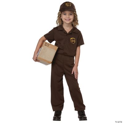 Featured Image for UPS Driver Toddler Costume