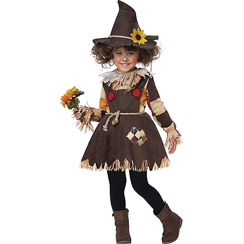 Featured Image for Pumpkin Patch Scarecrow Toddler Costume