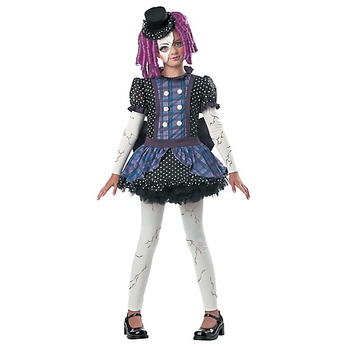Featured Image for Girl’s Broken Doll Costume
