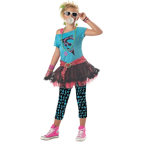 Featured Image for Girl’s 80s Valley Girl Costume