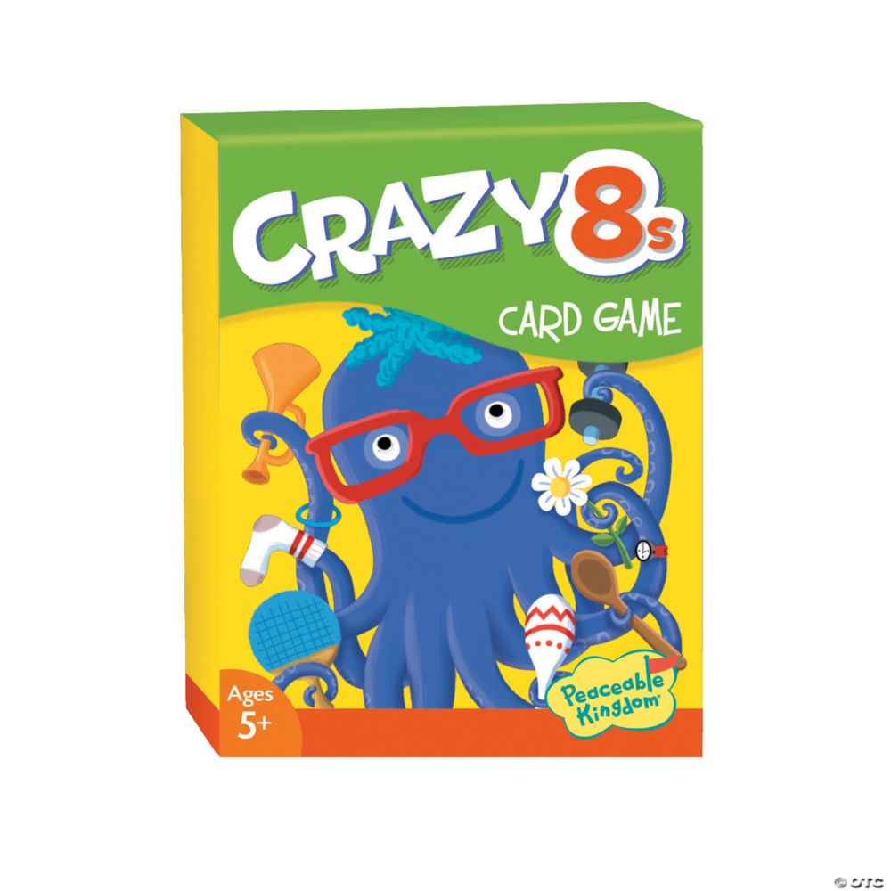 Crazy 8S Card Game From MindWare