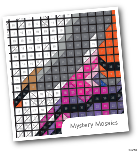 Color by Number - Mystery Mosaics Set