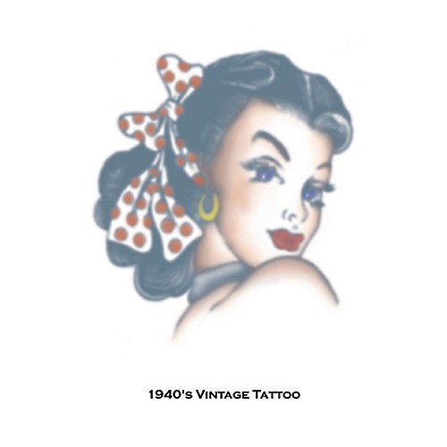 Featured Image for Tattoo Vintage Girl