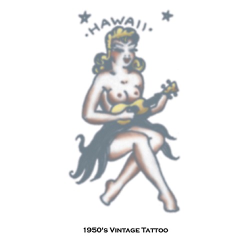 Featured Image for Tattoo Vintage Girl Hawaii